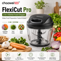chaowei123™ FlexiCut Pro 3-in-1 Kitchen Food Chopper