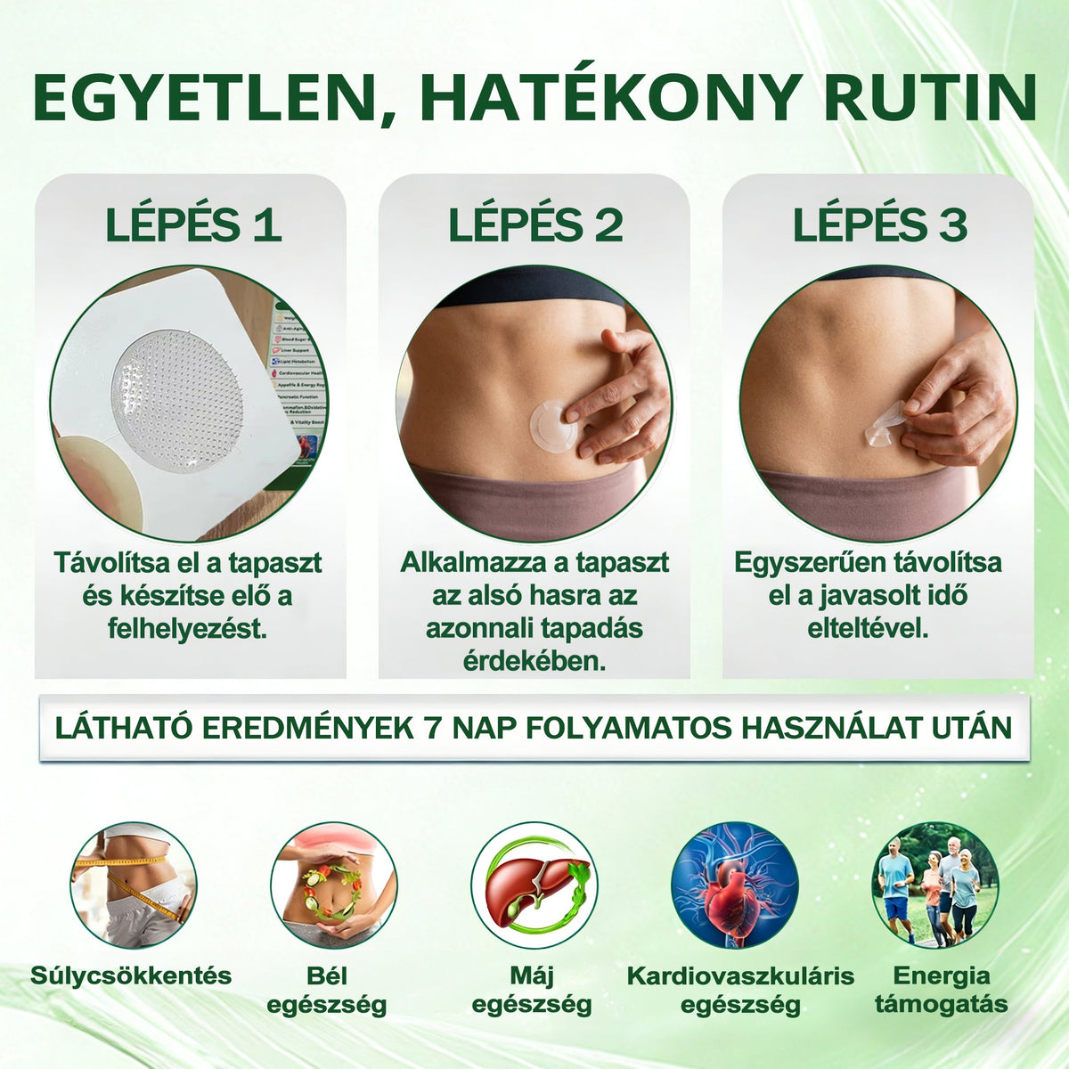 Hivatalos magyar üzlet | 👩‍⚕️🌲 PZGONE® Moringa · Berberin × NAD+ 10 az 1-ben fejlett nano-mikrotűs tapasz 🇭🇺 (Naponta csak egyszer) ✅ Elhízás, megereszkedett bőr, alacsony energiaszint, alvási apnoé, ízületi problémák és egyebek kezelésére