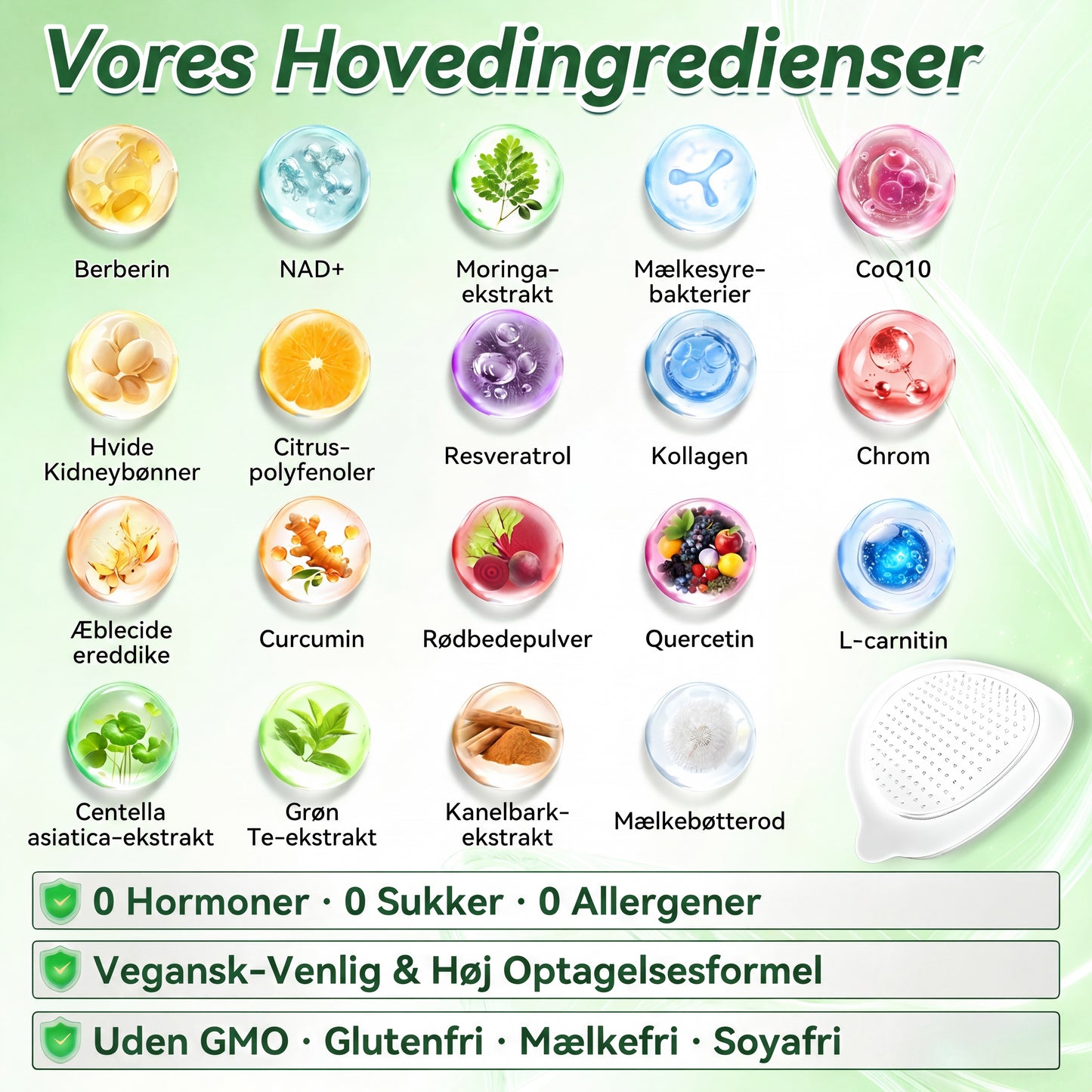 𝑶𝒇𝒇𝒊𝒄𝒊𝒆𝒍 𝑩𝒖𝒕𝒊𝒌 | 🍀🍀 CareUplift® Metabolic Nano Microneedle Patch 🇩🇰 Bruges én gang dagligt | Berberin + Moringa-formel Til dig, der ønsker støtte til vægtkontrol, en lettere hverdag og øget velvære ✅